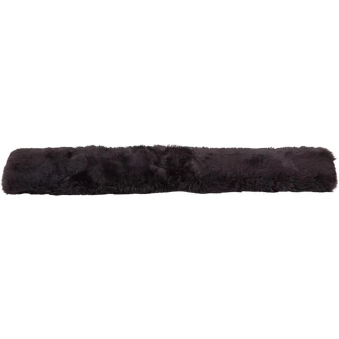 Singelhoes veelzijdig schapenvacht Black - 80 | Singels paard