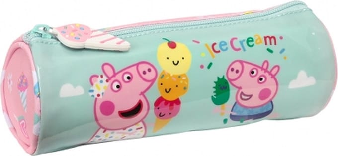 Peppa Pig - Etui - Ice cream Roze Munt 20 x 7 x 7 cm