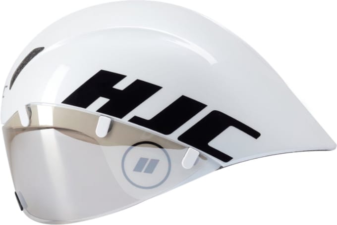 HJC TT helm - Adwatt 1.5 - Tijdrijden - Wit - Maat L - 58 tot 61cm