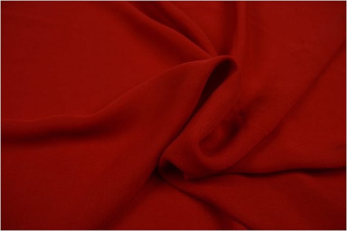 Chiffon stof - Rood - 1 meter - Per meter - 150cm breed