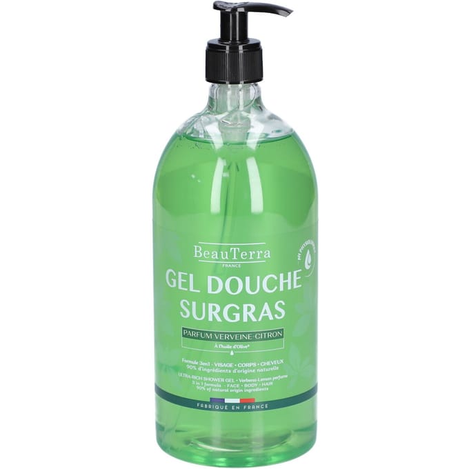 BeauTerra Ultra Rich Shower Gel Verveine Citron 1000 ml