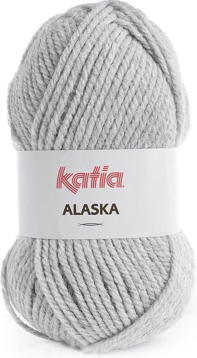 Katia Alaska - 09 grijs - Acryl Garen