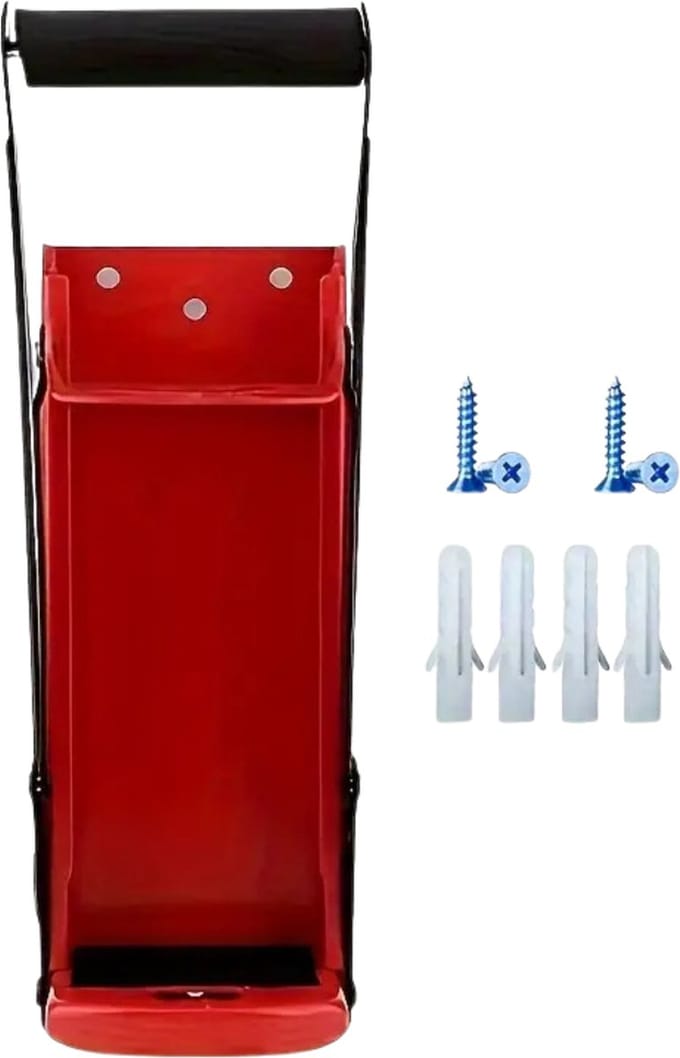 Nivard Blikjespers - Blikkenpers - Blikpers - Can Crusher - 25cl - 33cl - Crush - Rood