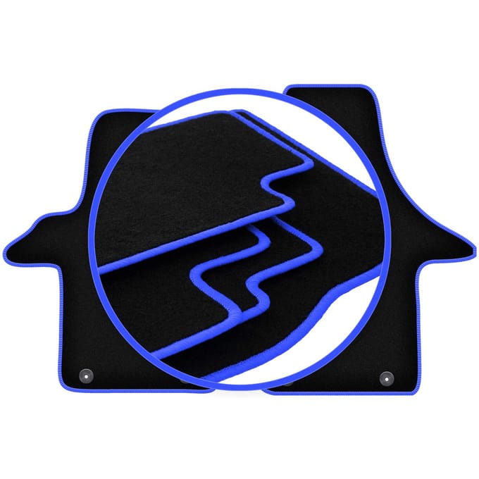 CARLUX-BLUE automatten voor: Volkswagen Transporter T6 bestelwagen (2015-)