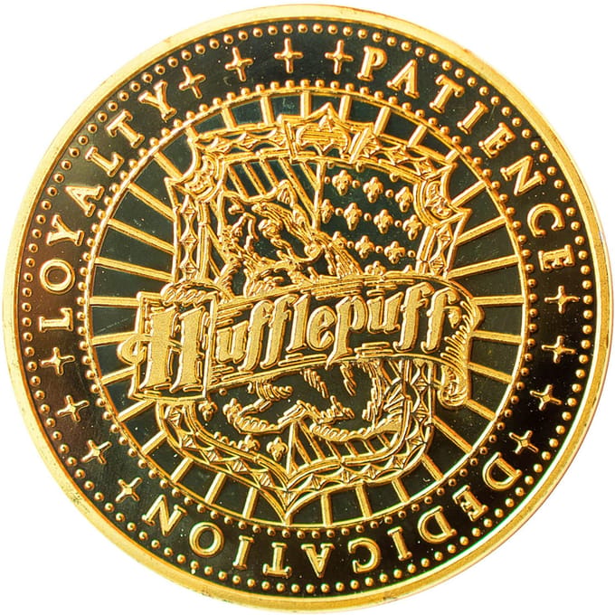 Harry Potter House Coin Hufflepuff