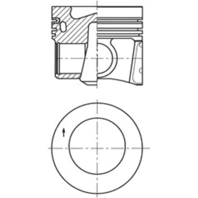 Zuiger KOLBENSCHMIDT 41271600