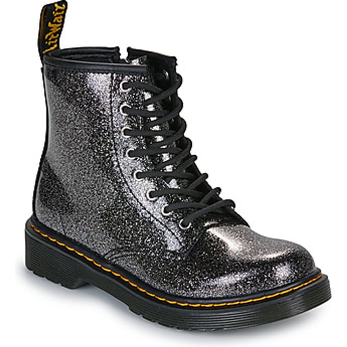 Dr. Martens - 1460 J 8 EYE BOOT - Half-hoog - Kleur: Zwart - Maat: 34