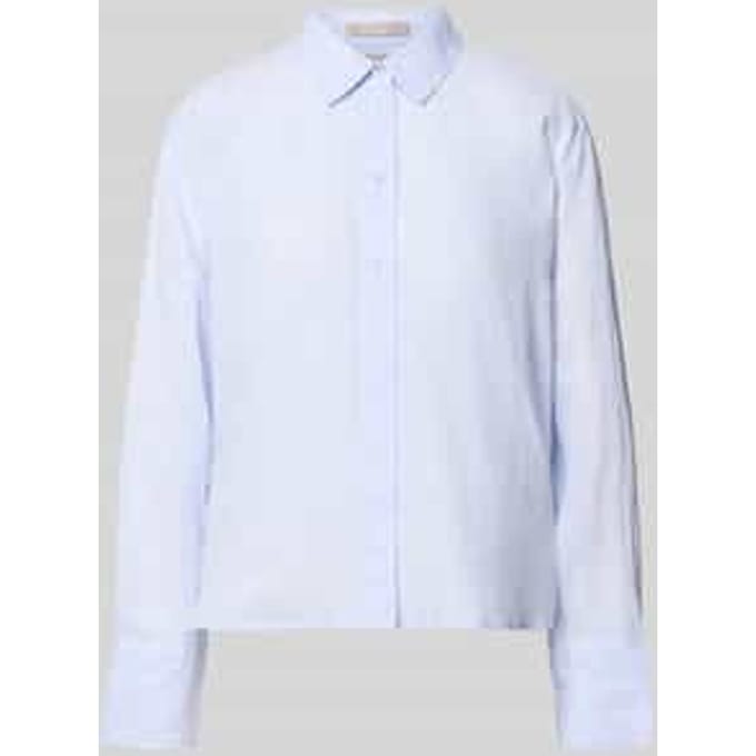 regular fit overhemdblouse mt knoopsluiting