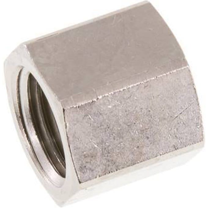 4/6 G1/4''mm Wartelmoer Vernikkeld Messing L15.5mm [5 Stuks]