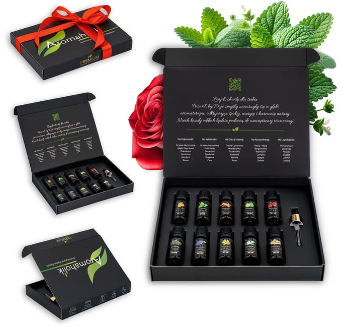 Aromaholik - Essential Oils Set - Relaxation - 10x10ml