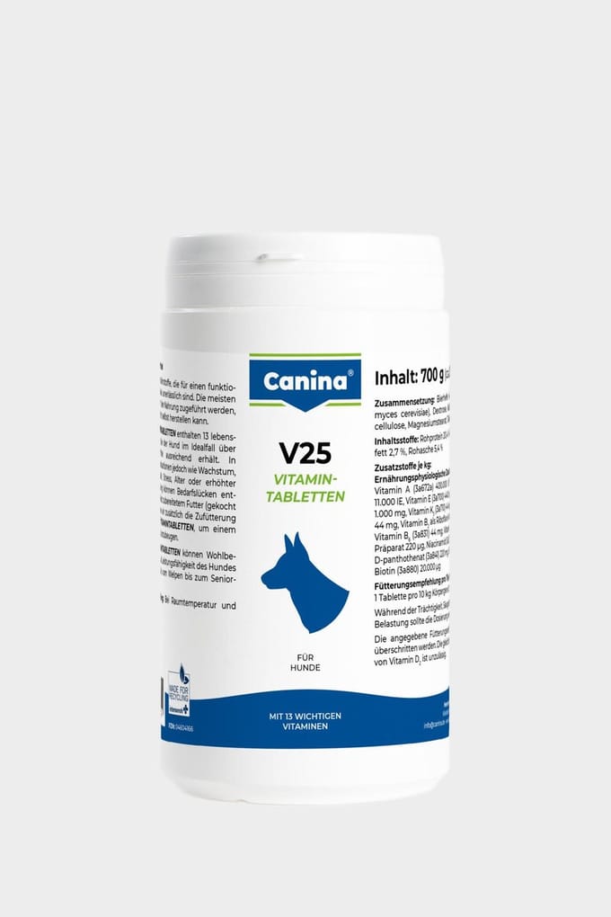 Canina V25 Vitaminetabletten - 700 g