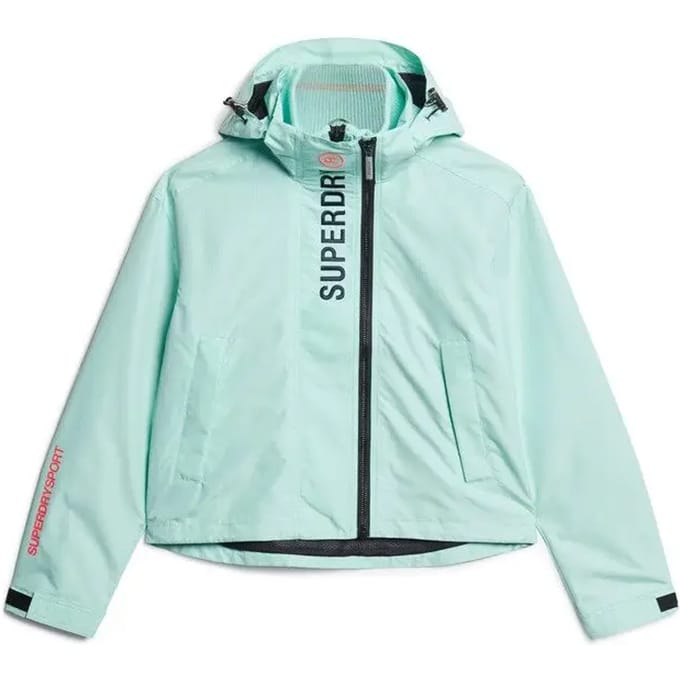 Geborduurde dames windjack met capuchon Superdry SD