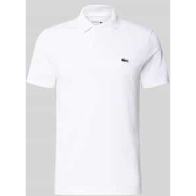 Lacoste Poloshirt Breathable Wit - Maat S - Heren