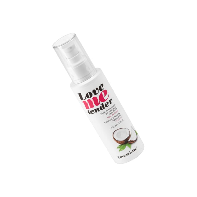 Love me Tender - Verwarmende Massageolie - Coconut