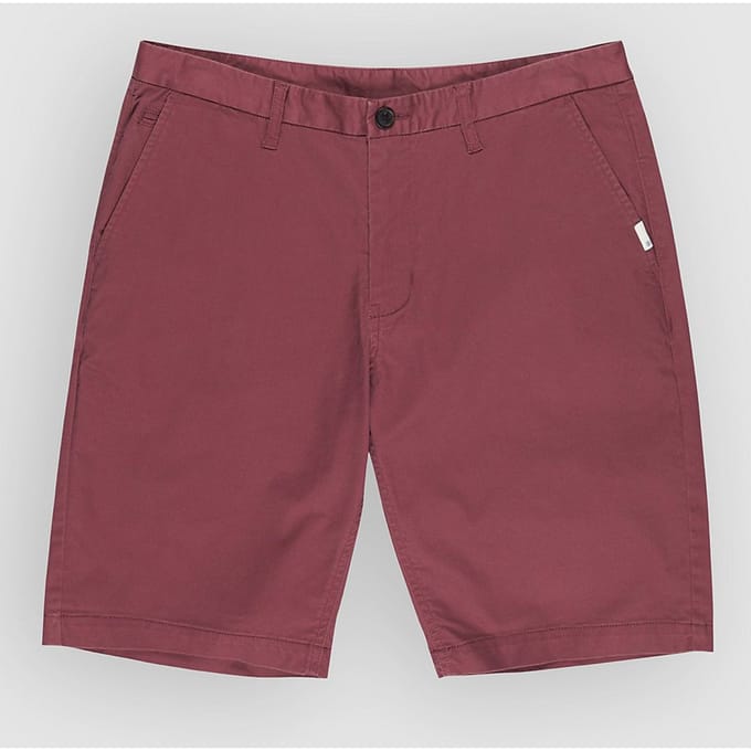Element Regular Chino Korte Broek rood