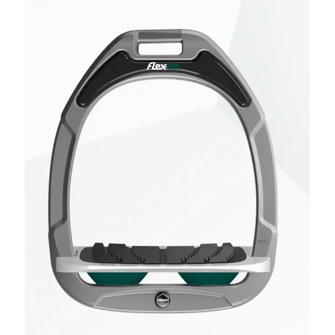 Verstelbare Grip Aluminium/Grijs/Groen Flex-On Green Composite