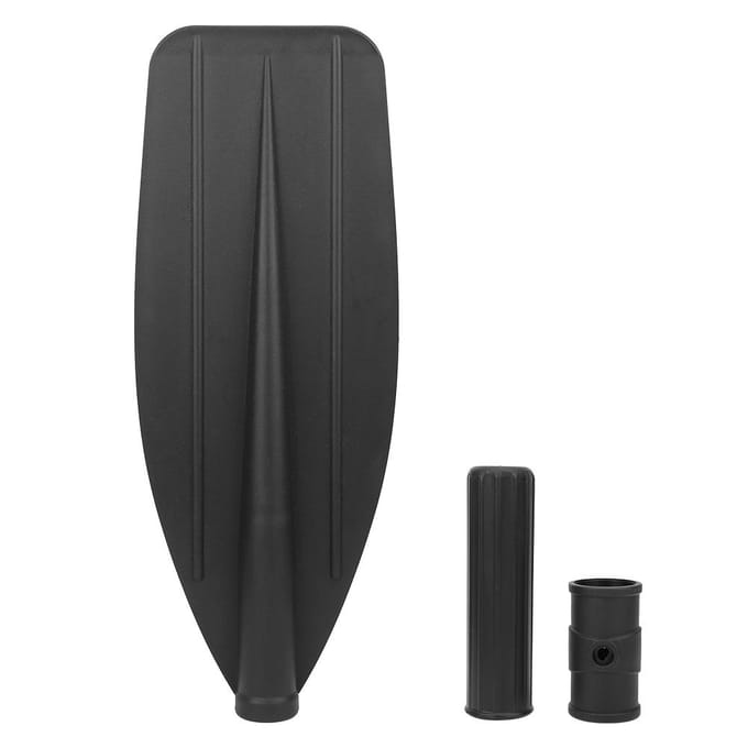 Ensemble de pales de rame en PP, accessoire pour bateau gonflable, canoë, kayak, noir(gros) gray