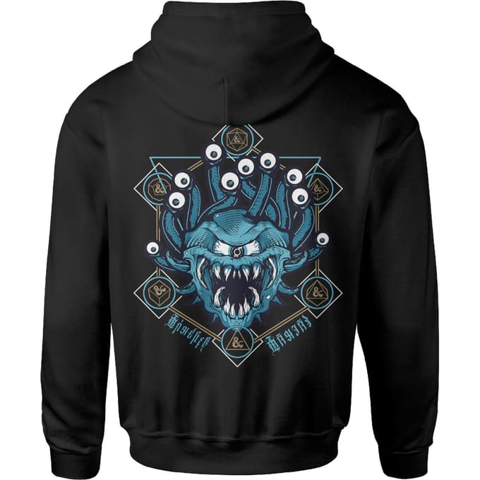 Dungeons & Dragons Monster Manual Hoodie - Zwart - S