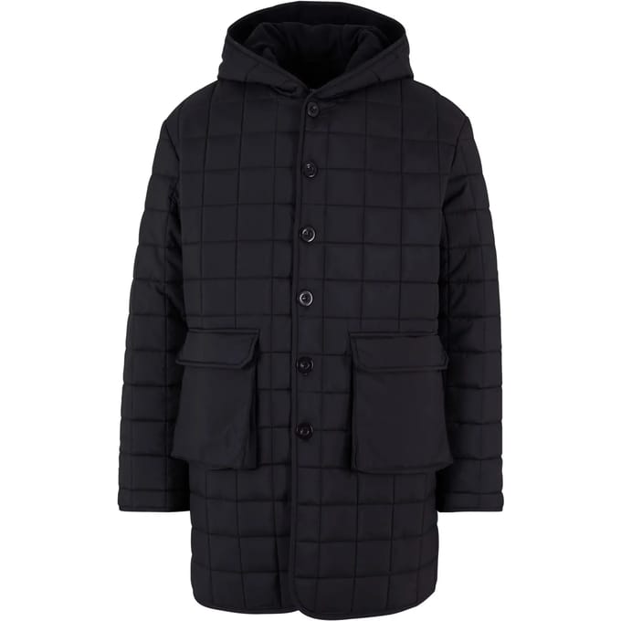 Urban Classics - Polar Fleece Lined Parka jas - S - Beige