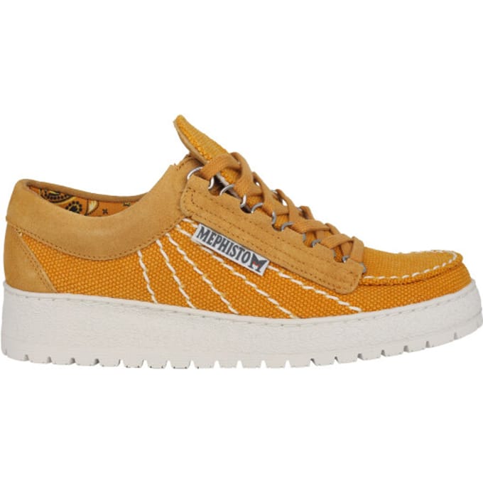 Mephisto Rainbow Sun - heren veterschoen - Geel - maat 44 (EU) 9.5 (UK)