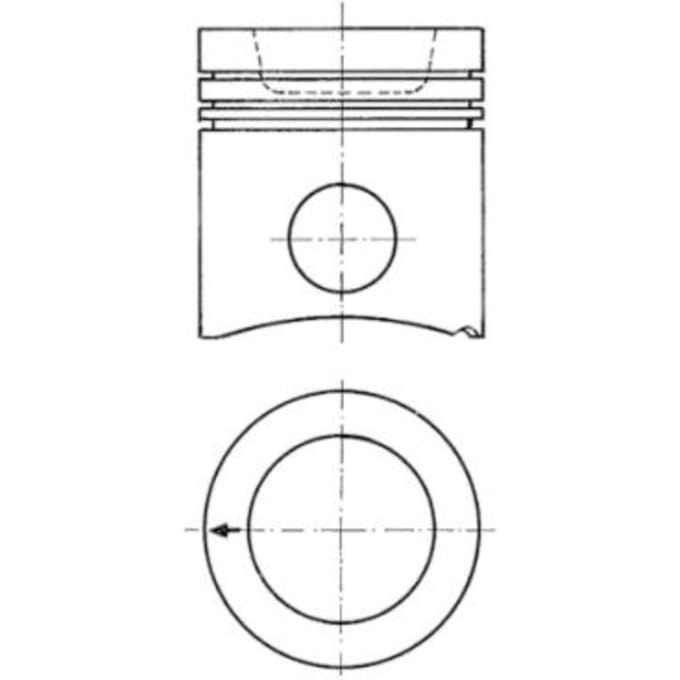 Zuiger KOLBENSCHMIDT 94943600