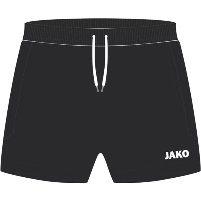 Jako Base Joggingshort Dames - Zwart | Maat: 34
