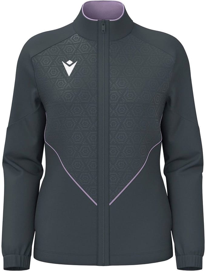 Macron Thunder Artemis Trainingsjack Dames - Antraciet / Lila | Maat: M
