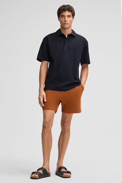 Poloshirt Erik, zwart