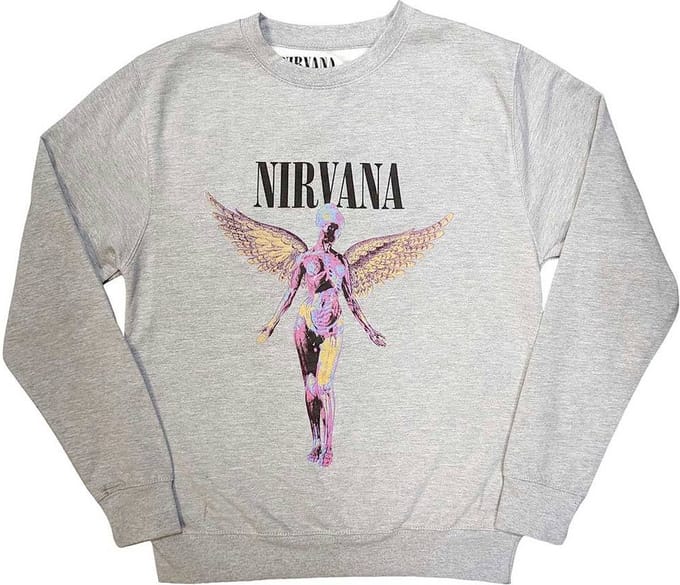 Nirvana - In Utero Sweater/trui - M - Grijs