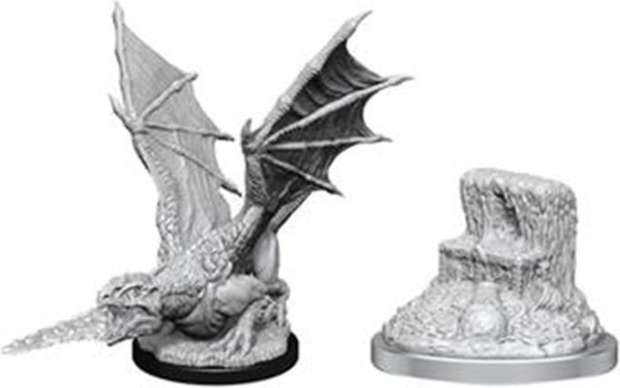 D&D Nolzur's Marvelous Miniatures White Dragon Wyrmling