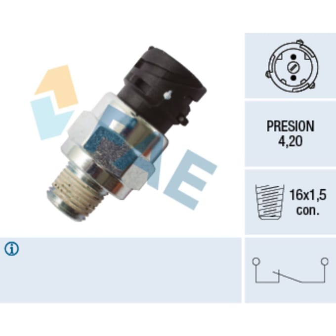 Sensor, persluchtsysteem FAE 18114