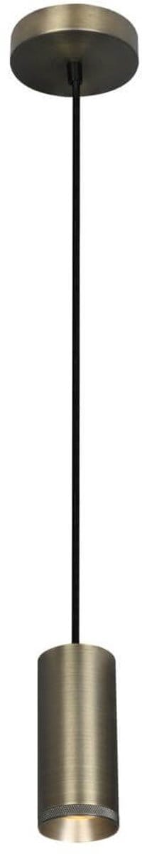 Artdelight - Hanglamp Milano 1 lichts 15 cm antiek brons