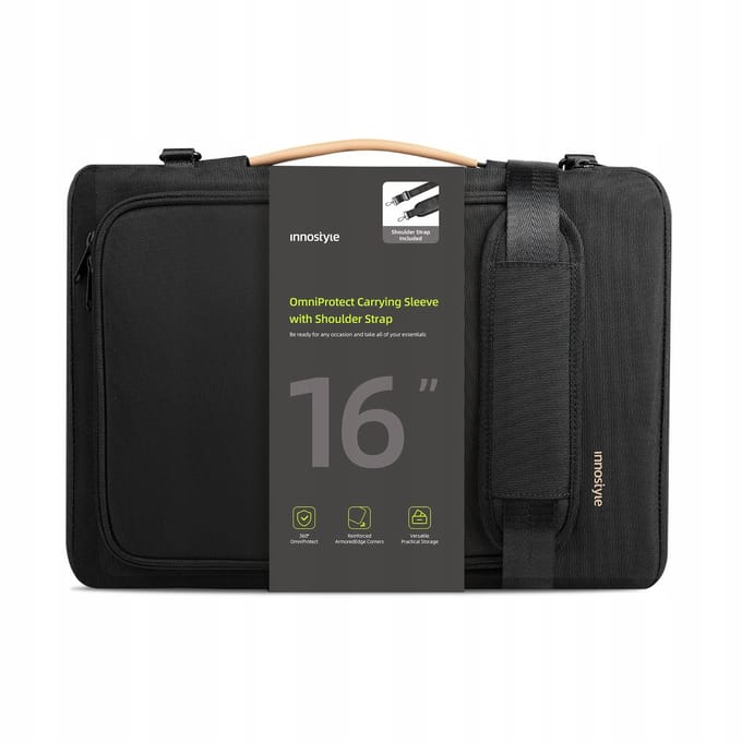 Innostyle Laptoptas 15 6 16 Waterdichte Hoes Omniprotect Riem