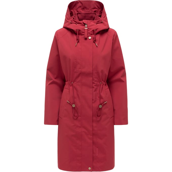 Marikoo dames parka Zilanda met capuchon