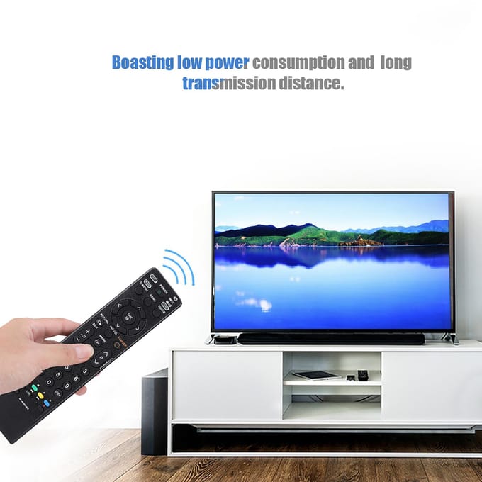 Télécommande de remplacement TV multifonction pour LG MKJ40653802 beige