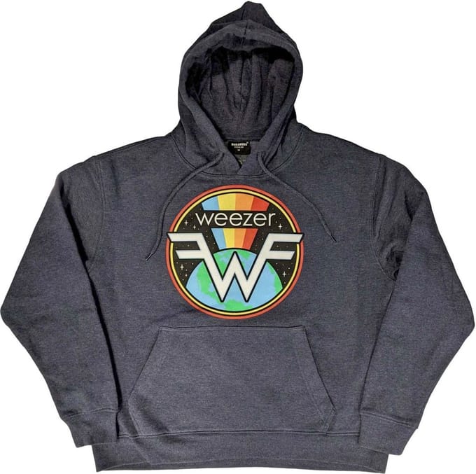Weezer - Symbol Logo Hoodie/trui - XL - Blauw