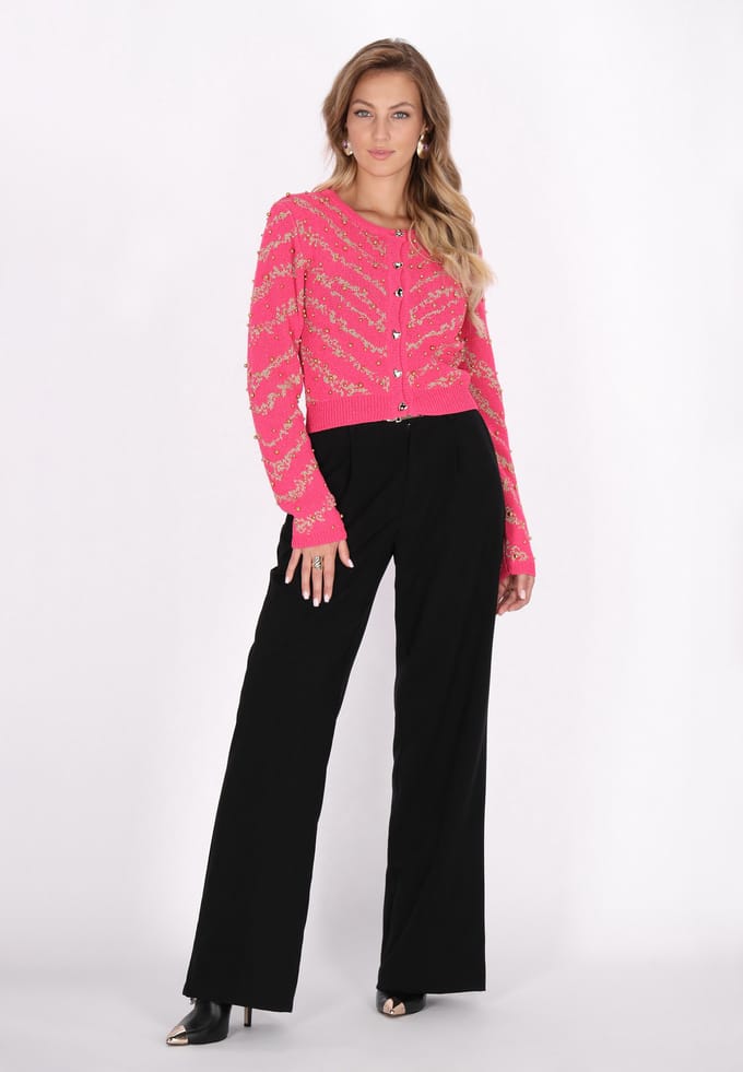 Faina Vest Dames roze