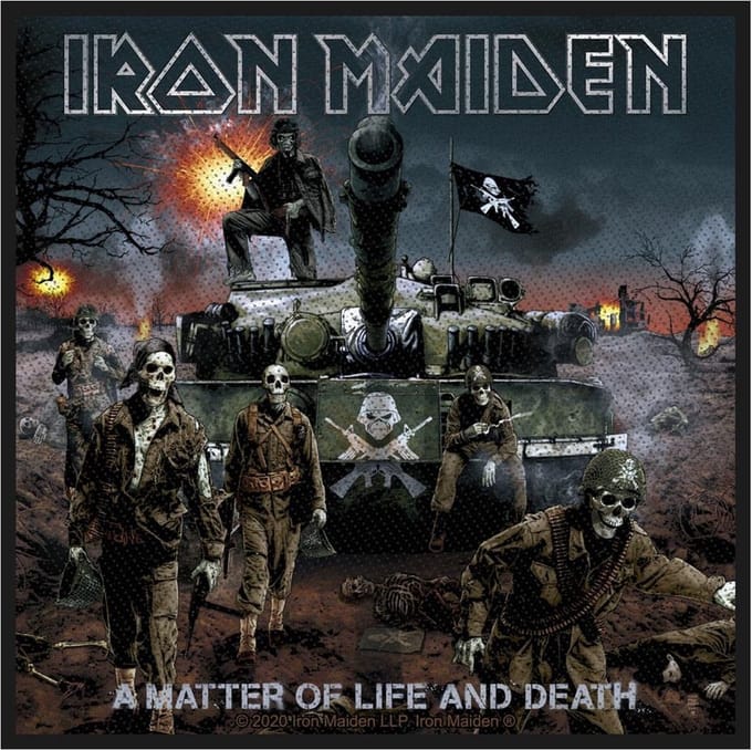 Iron Maiden - Matter Of Life And Death 2020 Patch - Multicolours