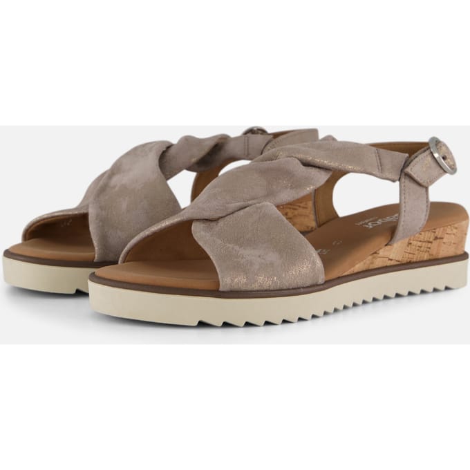 Gabor Gabor Sandalen beige Leer