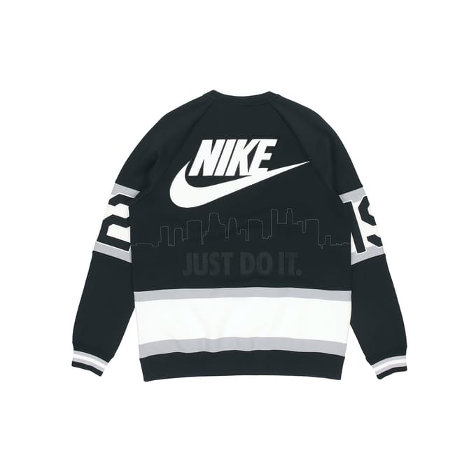 Nike Sweatshirts Heren Ronde Hals Normaal Regular AR1986-010 S white