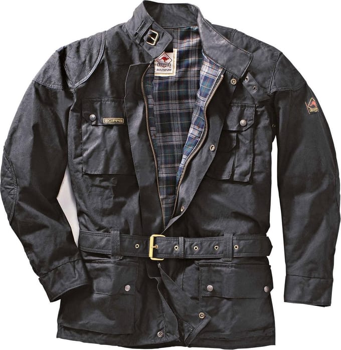 Waxjas Scippis Cruiser Jacket zwart maat 5XL