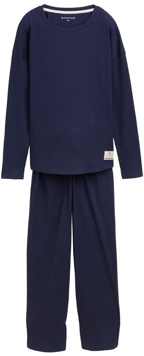 Tom Tailor - Basis pyjamaset - Maat 40 - blue-medium-solid