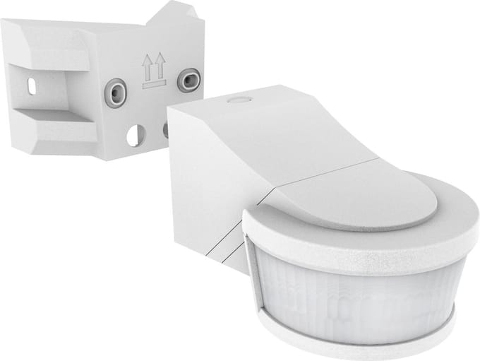 LED's Light Pro Bewegingssensor met Hoekprofiel - Universeel - 12 meter bereik - Wit