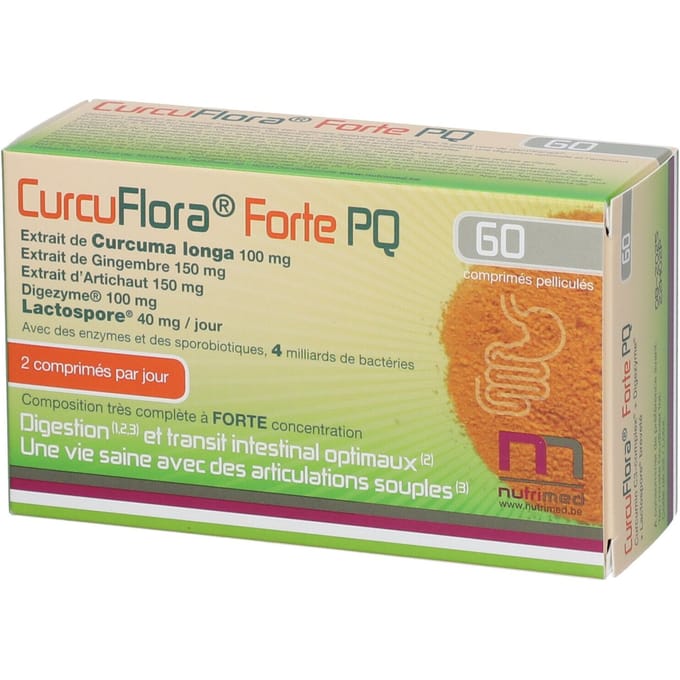 CurcuFlora® Forte PQ 60 Gecomprimeerde tabletten