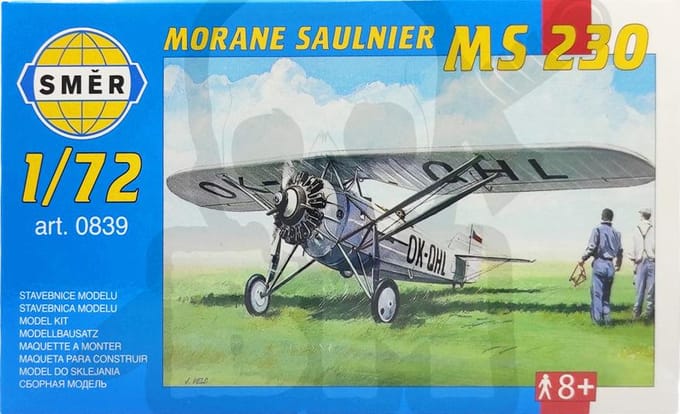 Smer0839 morane ms 230 1/72