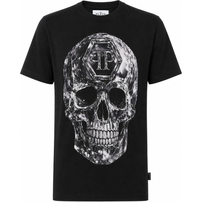 T-Shirt Met Ronde Hals En Korte Mouwen Skull