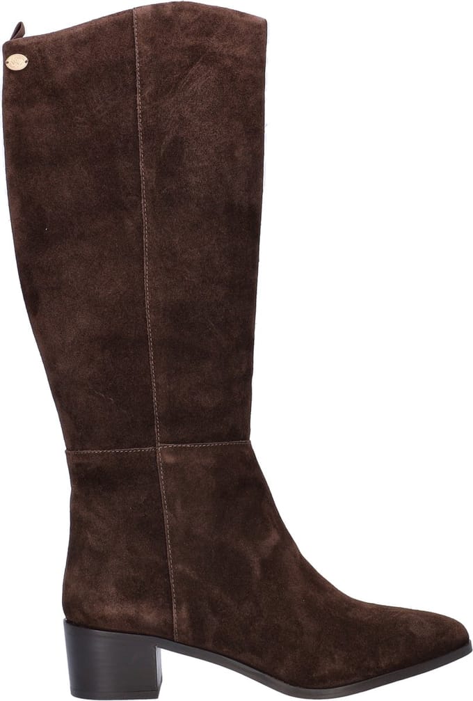 Fred De La Bretoniere - Frolly Slob Boot Suède Donkerbruin - Maat 39