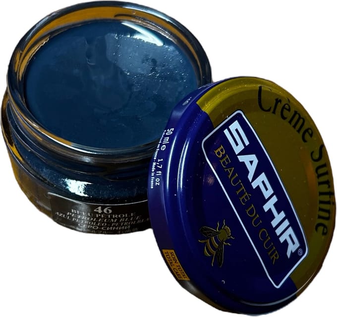 Saphir Creme Surfine (schoenpoets) Petrol
