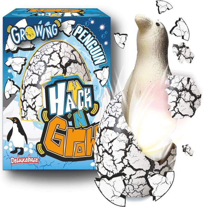 Groei-ei Pinguïn - Magisch Transformerend Speelgoed voor Kinderen
