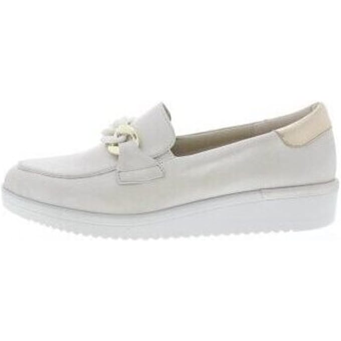 Solidus -Dames - off-white/ecru/parel - ballerina's & mocassins - maat 38